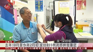別忽視流感威脅! 半年不到全台已累計61死  2020-02-10 IPCF-TITV 原文會 原視新聞
