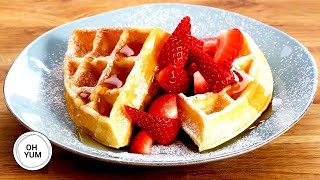 How to Make the BEST Buttermilk Waffles for Breakfast