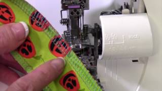 Bernina 1300MDC 11 Cutting Width & Knife Adjustments