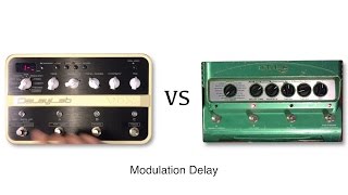 Vox Delay Lab vs Line 6 DL4