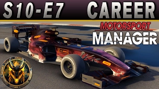 Motorsport Manager PC Career Mode S10E7 - A BATTLE BETWEEN THE BEST!