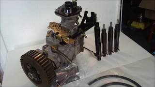 m-tdi pump pompe tdi-m agr alh ahf asv with injector avec injecteur