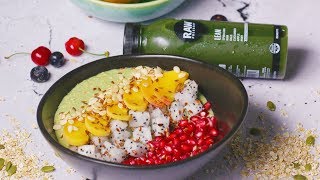 Gobble | Overnight Oats Smoothie Bowl | Healthy Breakfast