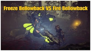 Horizon Zero Dawn Fight Club - Freeze Bellowback VS Fire Bellowback