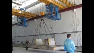 Краны мостовые опорные двухбалочные г/п 12/5т., GC-KENIG