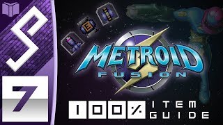 METROID FUSION | 100% ITEMS | #7 | All Missiles, Energy Tanks & Power Bombs