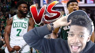 HOW ARE THEY THIS GOOD!?! BUCKS vs CELTICS GAME 1 & 2 REACTION!