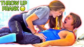 INSANE THROW UP PRANK ON BOYFRIEND!
