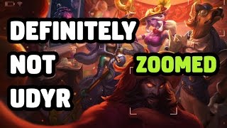 DEFINITELY NOT UDYR SKIN ZOOMED SPOTLIGHT - LEAGUE OF LEGENDS