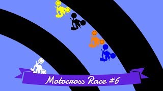 Motocross Race #6: 12 colors | Bouncy Marble