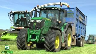 Silage 2018. Alvis Contracting Silaging