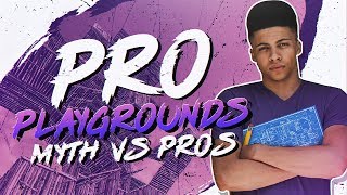 Myth vs Fortnite Pros! - Pro Playgrounds (1v1 BUILD BATTLES!)