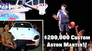 Michael Purdie Wins Aston Martin in Dunk Contest : (Raw Dunks)