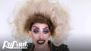 Dusty Ray Bottoms' 'Signature Look' Makeup Tutorial ? | RuPaul's Drag Race Season 10