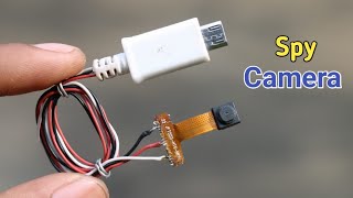 How to make mini otg Spy Camera - at Home