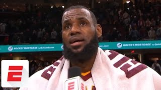 LeBron James on breaking Michael Jordan's record: 'It's just very humbling' | ESPN