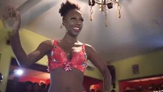 Korra Obidi - The Best Black Belly Dancer Dancing to Shik Shak Shok