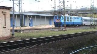 Электровоз ЧС200 станция Сходня