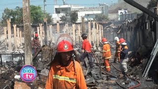 Kebakaran Pasar Pon, Benarkah Ada Hubungannya Dengan Rencana Pembangunan Pasar ? - bioztv.id