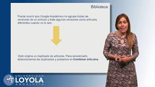 Cómo gestionar la producción científica en el perfil de Google Académico