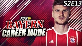 TIMO WERNER & LEWANDOWSKI DESTROY BARCELONA!!!  - FIFA 18 Bayern Career Mode S2E13