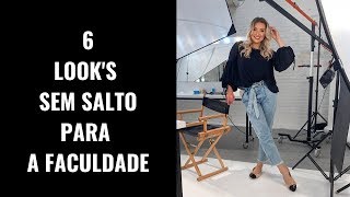 6 Look's Para Usar na Faculdade | Estilo em Dobro