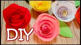 Twisted Paper Rose - How to Make an Easy Rose Out Of Paper