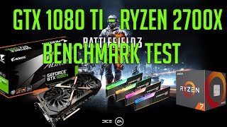 Battlefield 3 1440p Benchmark test | GTX 1080 Ti Ryzen 2700x 16GB RAM