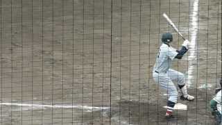 怪物　横浜高校　2012  高濱祐仁  1年　公式戦初打席