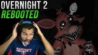 FOXY IS MAKING ME MAD Y'ALL!! | Overnight 2: Reboot | Night 3 Ending Cut Scene