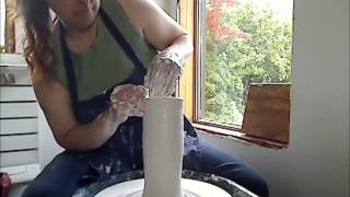 Throwing Porcelain on the Potters Wheel with Trezlie Brooks 640x480