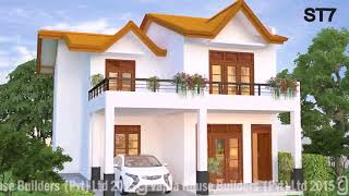 Two Story House Designs Sri Lanka (see description)