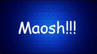 Maosh haqida!!