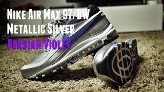 The Hybrid Theory: Nike Air Max 97/BW Metallic Silver Persian Violet Review & On Feet
