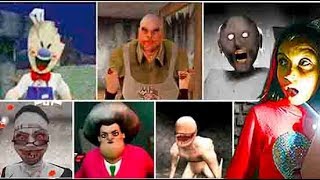 МОРОЖЕНЩИК vs ГРЕННИ vs МЯСНИК ! Granny vs МИСС ТИ vs Ice Scream Mr. Meat and Evil Nun Валеришка