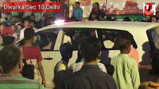 Delhi के Dwarka sec 10 में Narendra Modi ने किया रावण दहन।DTN 24x7