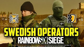 Rainbow Six Siege Swedish Operators Blare & Stal [Fan Made] Sweden Special Forces SOG