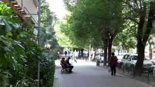 Улица Победы в Лазаревском за 2 дня до весны. Lazarevskoe SOCHI RUSSIA