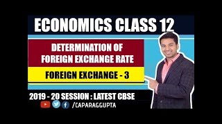 Class 12 : MACRO ECONOMICS - FOREIGN EXCHANGE | Part - 3