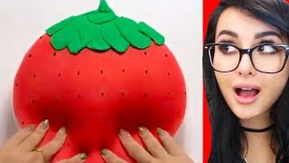 Oddly SATISFYING Video Compilation - Slime Pressing and more (part 2)