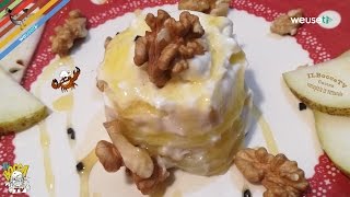 366 - Tortino di formaggio e pere..al contadino non far sapere (ricetta easy dolce toscano genuino)