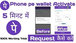 How to activate phone pe wallet Hindi
