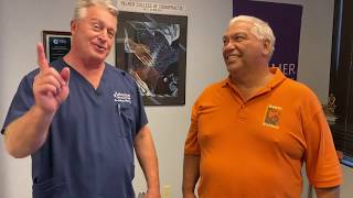 Houston Chiropractor Dr Greg Johnson Adjust Hawaiian Man With Degenerative Disc Disease