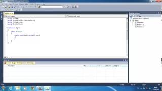 Microsoft Visual C# 2010 Express(Ekrana metin yazdırma)
