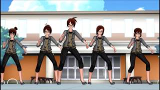 MMD Gentleman - Yandere Simulator (Shout Out to PECE SHOTCANNON)