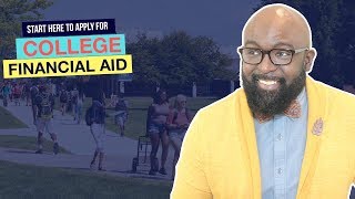 Apply for College Financial Aid THIS WAY...