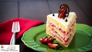 Торт Клубничка