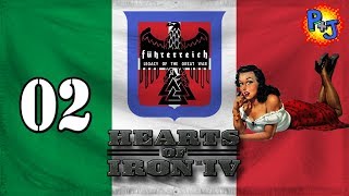 Let's Play Hearts of Iron 4 IV | HOI4 Fuhrerreich Mod Gameplay | Italy Episode 2