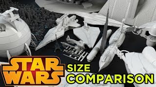 STAR WARS Size Comparison