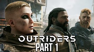 OUTRIDERS Gameplay Walkthrough Part 1- My First PS5 Xbox Series X Game @GameRiot